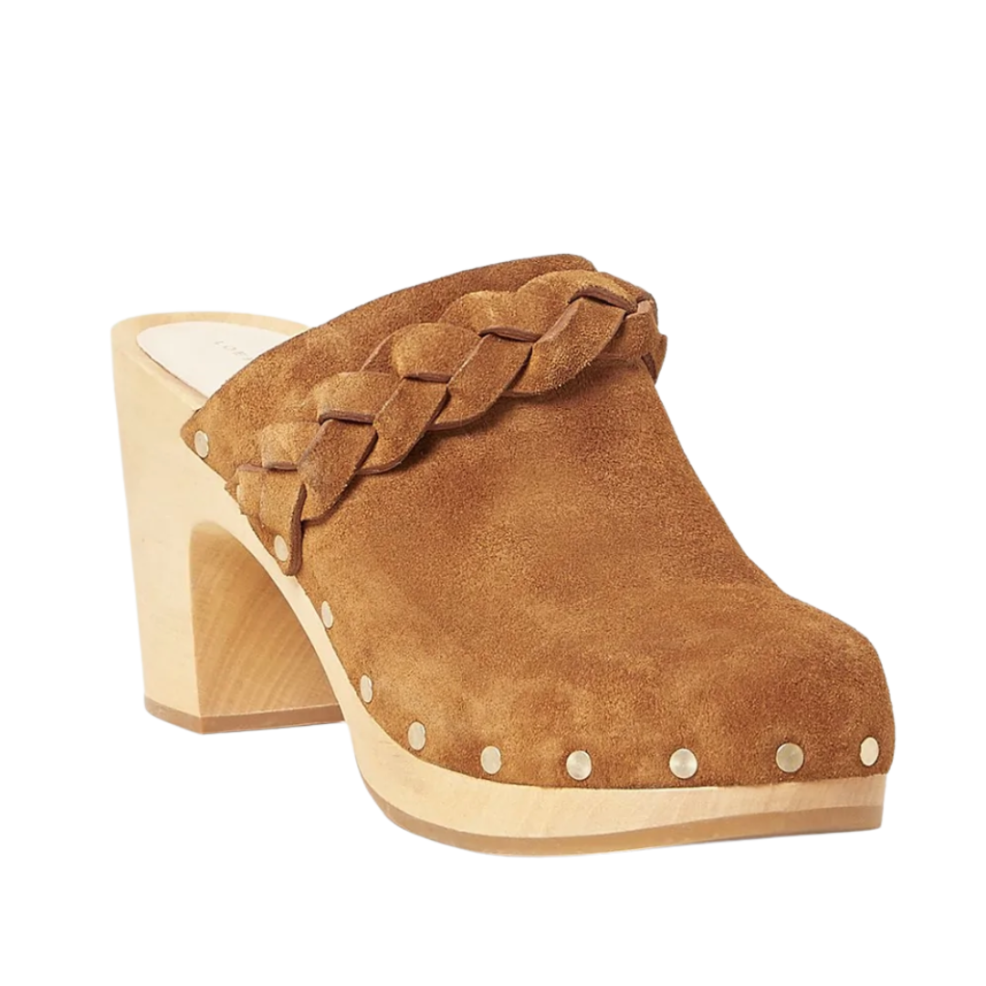 Merrill Cacao Heeled Braided Clog â Shop Meadow